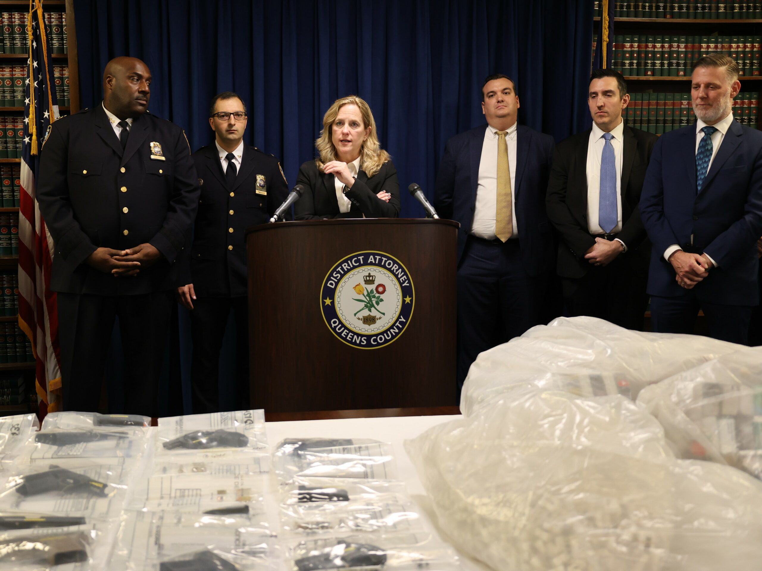 MILLIONS IN DRUGS AND GUNS SEIZED FROM ABANDONED HOME - OFFICE OF THE ...