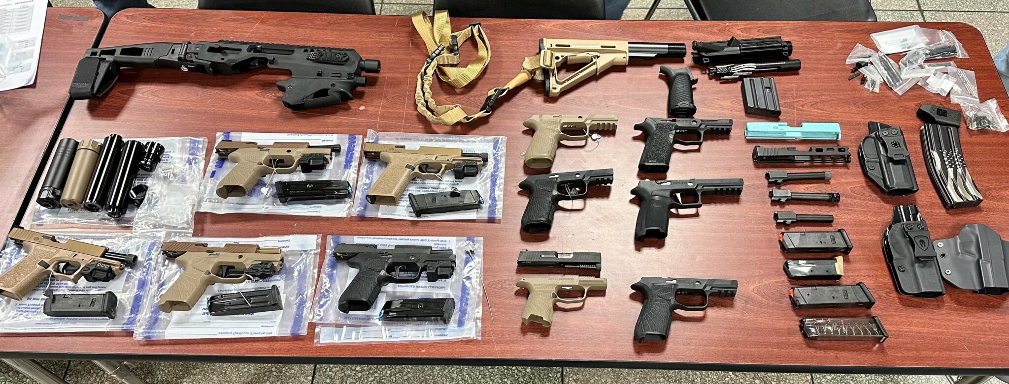QUEENS MAN CHARGED WITH POSSESSING CACHE OF GHOST GUNS, ASSAULT PISTOLS ...